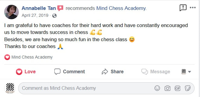 Testimonial Student Annabelle Tan Li Jia